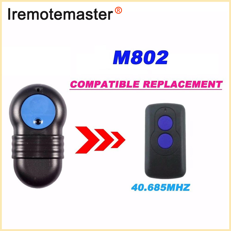 M802 নীল গ্যারেজ ডোর রিমোট প্রোলিফ্ট 230T/430R রিমোট কন্ট্রোলের জন্য